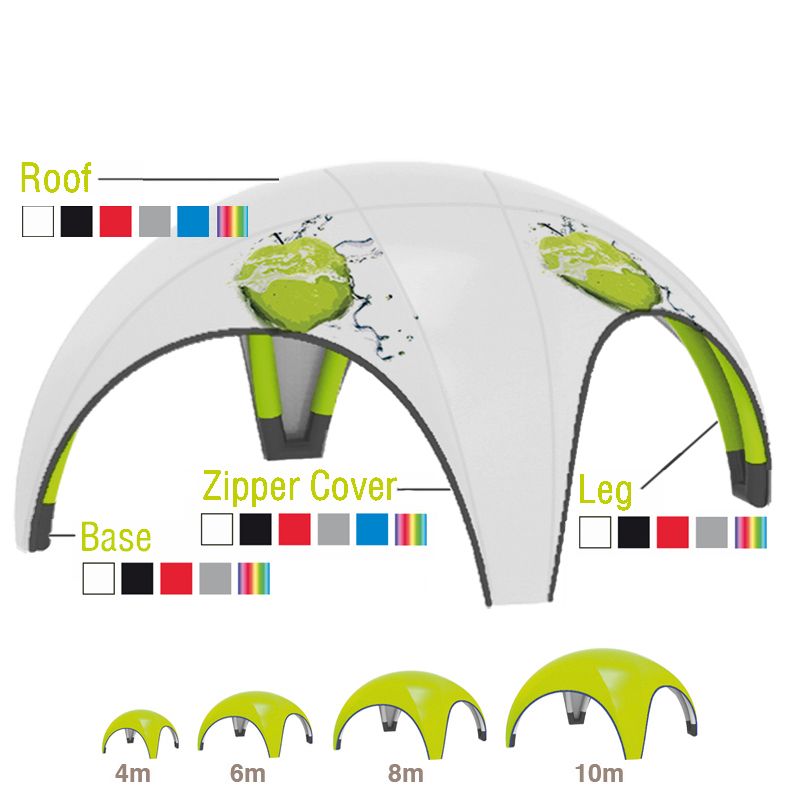 INFLAT X-Tent Spider Farbauswahl